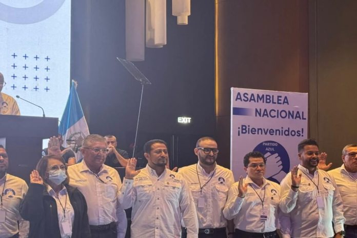 El partido político Azul realizó su asamblea ordinaria el pasado 20 de mayo. Foto: Facebook