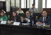 El procurador de la Nación, Julio Saavedra, comenta las alternativas que trabajan para enviar las alertas de niños desaparecidos a celulares. Foto: La Hora / José Orozco