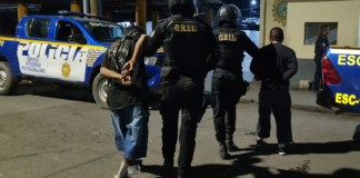 pnc captura presuntos pandilleros