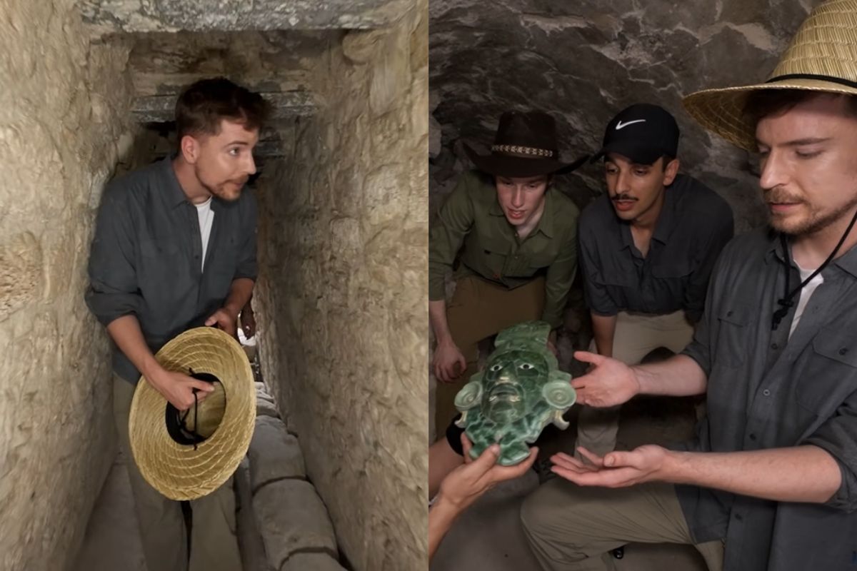 Mr. Beast desata polémica en México por ingresar a zonas arqueológicas en Yucatán y Campeche