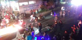 El tráfico en el sector de Prados de Villa Hermosa y Ciudad Real se encuentra complicado. Foto La Hora: PMT Villa Nueva.