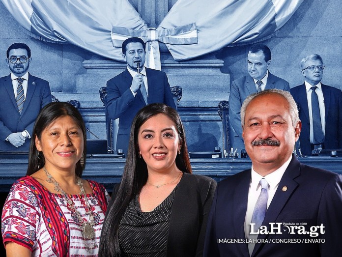 Los tres diputados suenan para ocupar la primera secretaría del Congreso. Foto: La Hora