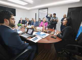 Funcionarios de la SAT y Ministerio de Relaciones Exteriores acudieron a una citación para agilizar negociaciones con Canadá. Foto: Congreso de la República