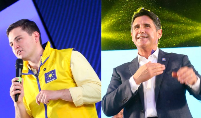 Sebastián Siero fue electo secretario general del Partido Unionista y Ricardo Quiñónez deberá hacer el Plan de Gobierno de cara a las elecciones 2027. Foto La Hora: Partido Unionista