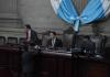 El presidente del Congreso, Nery Ramos, informa de los trabajos en el Palacio Legislativo que podría impedir realizar sesión solemne por el aniversario de la Constitución. Foto: La Hora / José Orozco
