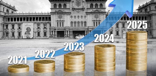 Planilla de los 14 ministerios y la Presidencia se incrementa en Q5 mil 600 millones. Diseño La Hora: Alejandro Ramírez