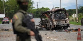 Colombia vive una escalada en la violencia. Foto La Hora: EFE/ Ernesto Guzmán