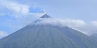 En imágenes: vistas del volcán de Fuego tras alertas para evacuación Foto La Hora: Fabricio Alonzo
