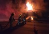 Autoridades del Cuerpo Voluntario de Bomberos (CVB), fueron alertados sobre que al momento de la movilización de la cisterna incendiada en la Vía Alterna del Sur (VAS), este se prendió en llamas nuevamente.