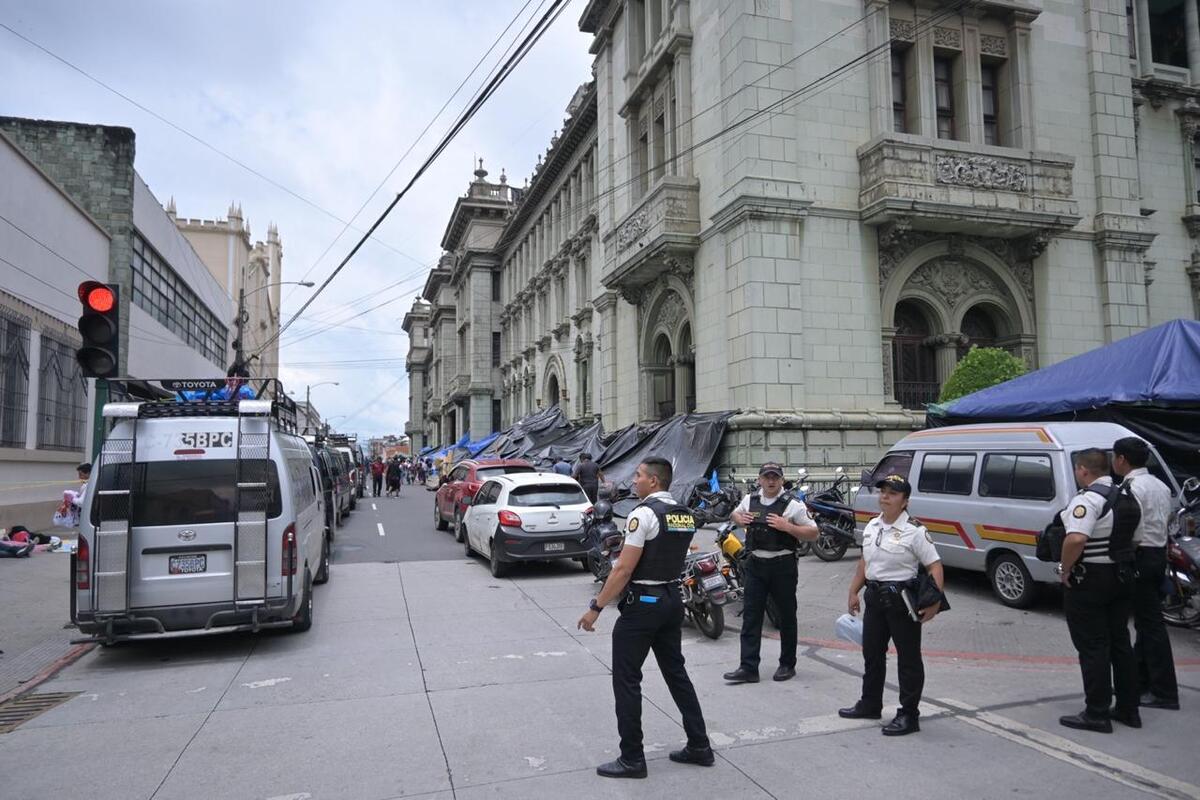 En imágenes: día 23 de campamento del STEG, PMT reporta más complicaciones en el tráfico