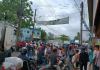 Autoridades de Provial dieron a conocer sobre un bloqueo en el kilometro 279.5 de la ruta CA-13, donde pobladores de la aldea San Antonio Sejá protestan ante la explotación minera en Livingston, Izabal.