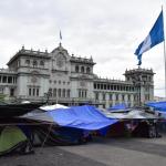 Campamentos del STEG y Joviel Acevedo establecidos desde el 26 de mayo.