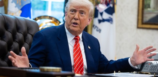 Imagen de archivo, del presidente estadounidense Donald Trump. Foto La Hora: EFE