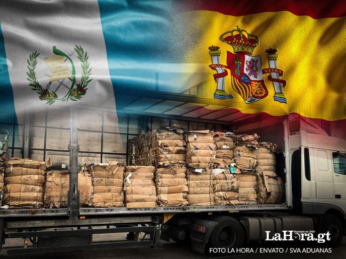 Autoridades de España y de Guatemala no han continuado con el seguimiento ha un contenedor de cartón de reciclaje donde se encontraron 1 mil 190 kilos de cocaína