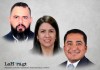 Alejandro Prado Estada, Ingrid Vanessa García Vásquez y Otilio Benjamín López Maldonado, integraron la Sala Tercera de Corte de Apelaciones. Diseño La Hora: Alejandro Ramírez.