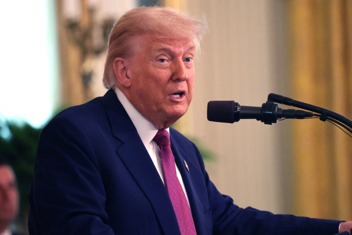 Donald Trump habló sobre la situación en Gaza