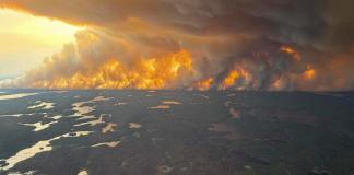 El humo de los incendios de Canadá llega al noroeste de España sin riesgo para la salud. Foto La Hora: EFE.