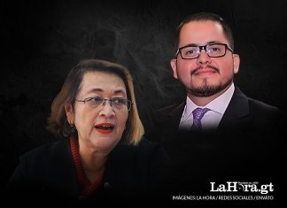 Jueza Abelina Cruz y Carlos Batres Gil