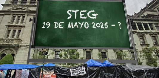 Desde el 19 de mayo, el Sindicato de Trabajadores de la Educación de Guatemala (STEG) convocaron a una asamblea permanente