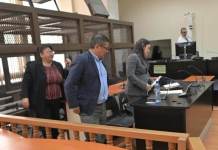 Juez Claudette Domínguez devolvió una cuenta bancaria al exintendente Alfonso Castillo. Foto La Hora: Fabricio Alonzo