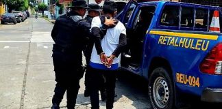 Presunto responsable de cometer crimen contra hombre en Quetzaltenango es capturado. Foto La Hora: PNC
