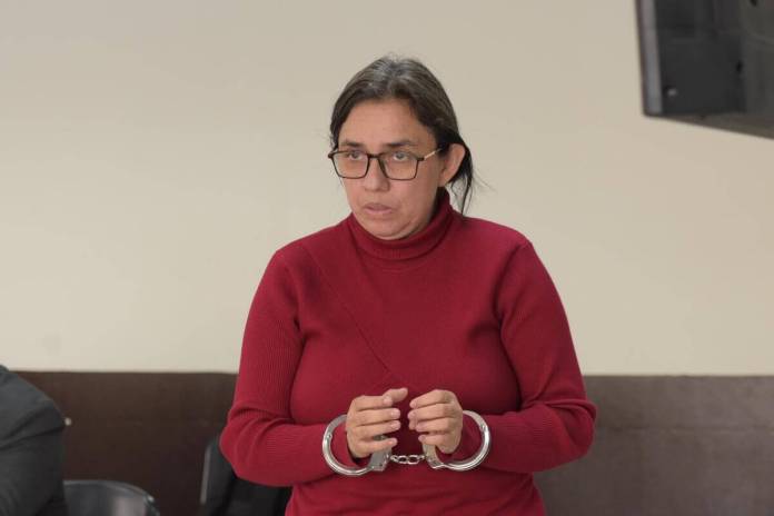 Angelita Martinez 2 Angelita Martínez, sindicalista del TSE, ligada a proceso por abuso de autoridad en forma continuada. Foto La Hora: José Orozco