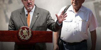 Arévalo y el campamento STEG tras ocho días a las afueras del Palacio Nacional de la Cultura