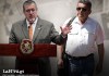 Arévalo y el campamento STEG tras ocho días a las afueras del Palacio Nacional de la Cultura