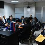 Señalados dentro del caso Asodefir previó a conocer la resolución del juez Mario Hichos. Foto La Hora: Daniel Ramírez