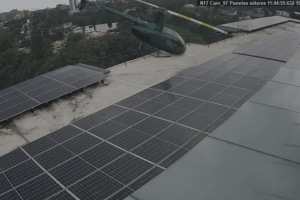 Video: Helicóptero aterriza de emergencia en edificio de zona 15