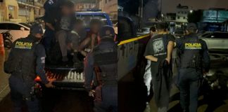 Tres presuntos pandilleros del Barrio 18 fueron capturados en Villa Nueva tras que autoridades recibieran diversas denuncias mediante la plataforma Crime Stoppers.