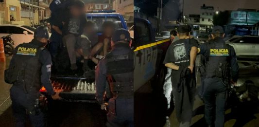 Tres presuntos pandilleros del Barrio 18 fueron capturados en Villa Nueva tras que autoridades recibieran diversas denuncias mediante la plataforma Crime Stoppers.