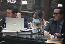 Blanca Saravia ya no será procesada por asesinato sino por encubrimiento propio. Foto La Hora: Fabricio Alonzo