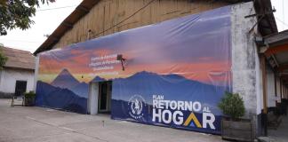 Gobierno inaugura Centro de Atención y Registro para migrantes retornados en FEGUA. Foto La Hora: Vicepresidencia.
