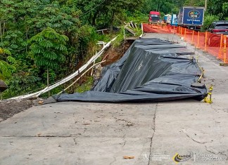 CIV ejecuta plan de mitigación por hundimiento en la ruta Cito Zarco