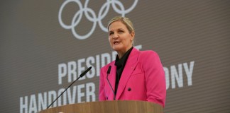 Kirsty Coventry nueva presidenta del Comité Olímpico Internacional. Foto La Hora: AP.
