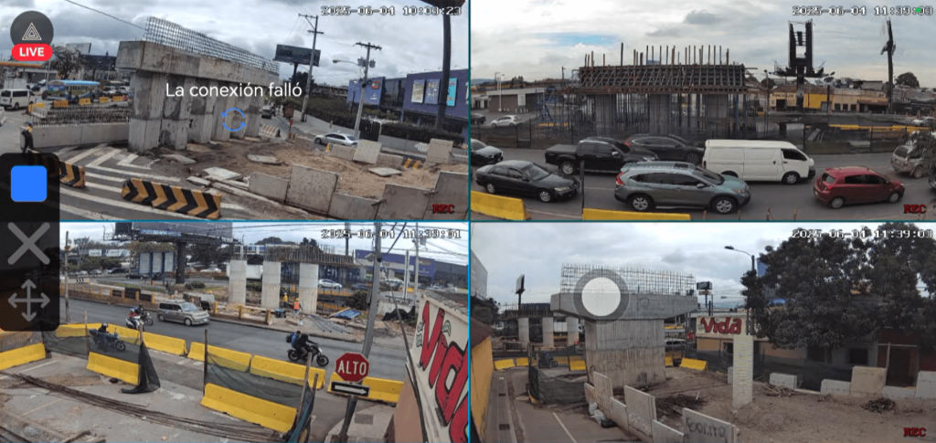 construcción paso a desnivel 