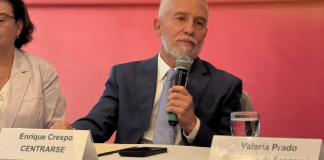 Enrique Crespo, CEO de CMI Capital habla respecto de las oportunidades de inversión. Foto La Hora: Archivo