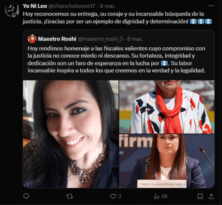 Publicación de la cuenta de netcenter que reveló el detalle de la toma de fotografías de la reportera. Foto: La Hora.