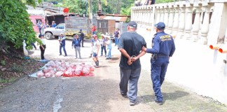 Captura de un presunto cuatrero en el departamento de Santa Rosa por la PNC