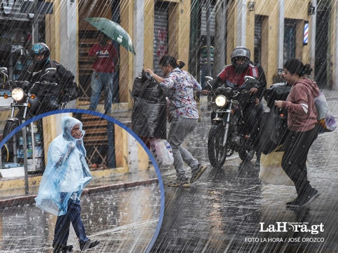 Clima en Guatemala jpeg Alista su paraguas: Alta humedad y lluvias eléctricas marcarán el clima en Guatemala. Foto La Hora: José Orozco-Diseño Roberto Altán.