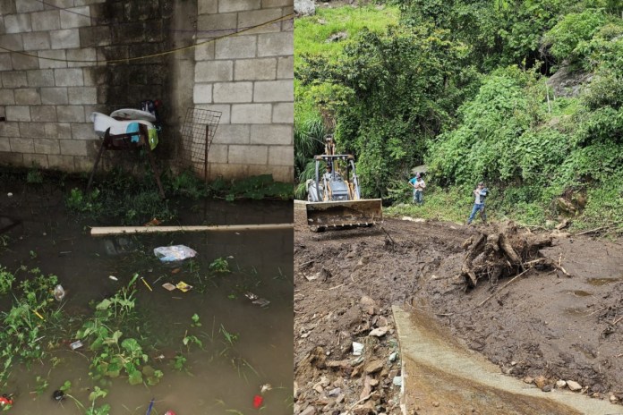 Conred (1) Conred reporta más de 700 emergencias por lluvias en Guatemala: ¿Cuáles son los departamentos con mayores emergencias registradas?. Foto La Hora: Conred.