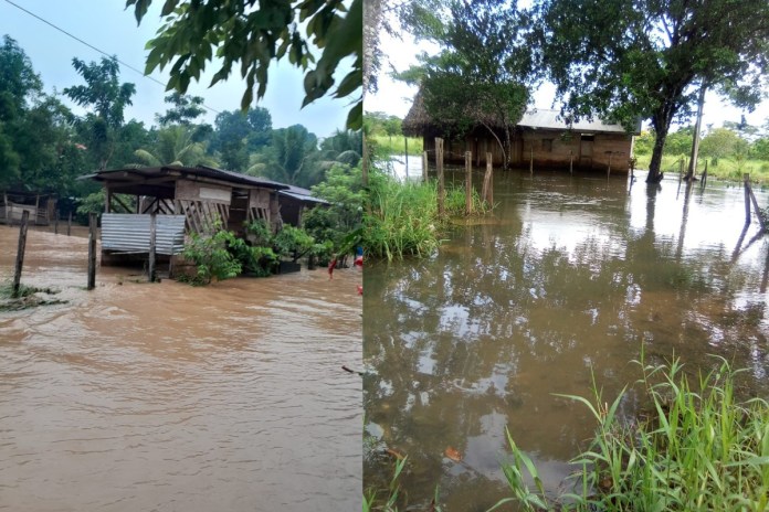 Lluvias en Guatemala: 755 emergencias atendidas y más de mil viviendas con daños. Foto La Hora: Conred.