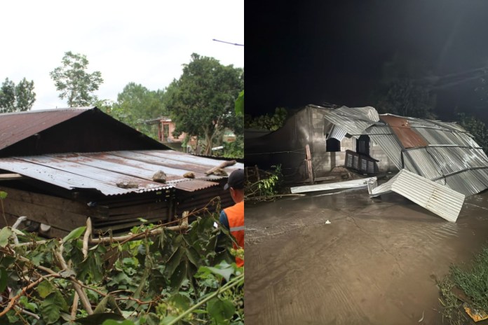 Conred reporta más de 260 incidentes por lluvias en el territorio nacional. Foto La Hora: Conred.