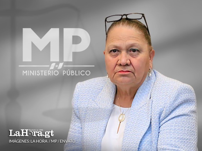 Fiscal general, María Consuelo Porras. Arte La Hora: Alejandro Ramírez