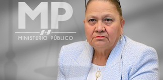 Fiscal general, María Consuelo Porras. Arte La Hora: Alejandro Ramírez