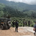 Agentes de la Policía Nacional Civil, realizando operativos parte del “Plan Mercurio” del control fronterizo. Foto La Hora: PNC