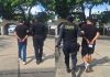 Presuntos coyotes que transportaban a 19 extranjeros fueron capturados en Chiquimula. Foto La Hora: PNC