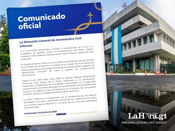 Inosente Tomás Aldecoa Casasola es nombrado como nuevo director de la DGAC