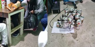 Fotografías de la evidencia obtenida en una fiscalización realizada en el Hospital Departamental de Sololá. Foto La Hora: CGC